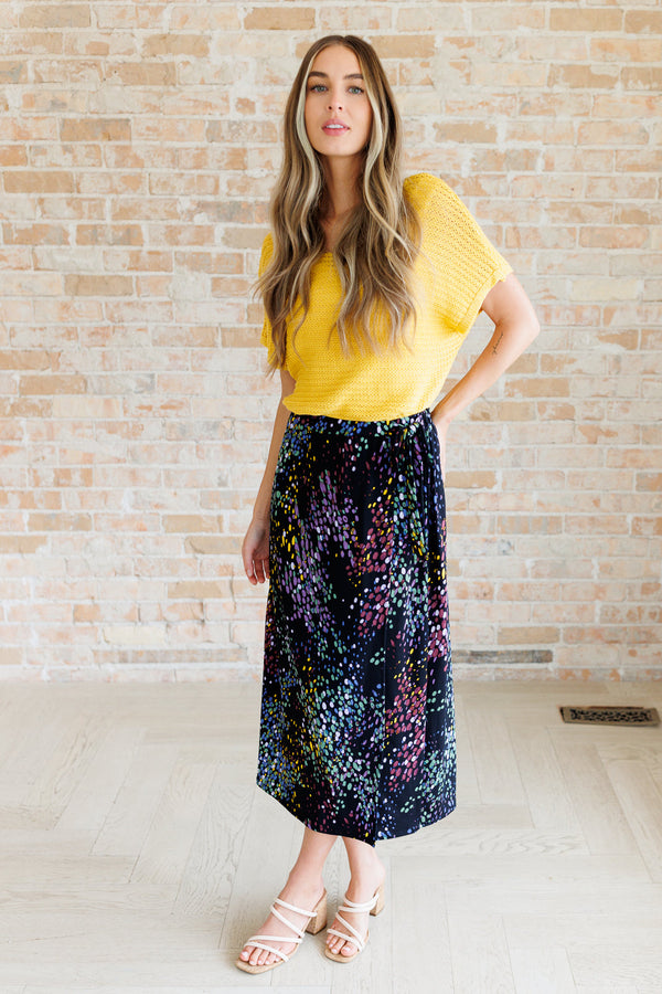 Milky Way Celestial Wrap Skirt