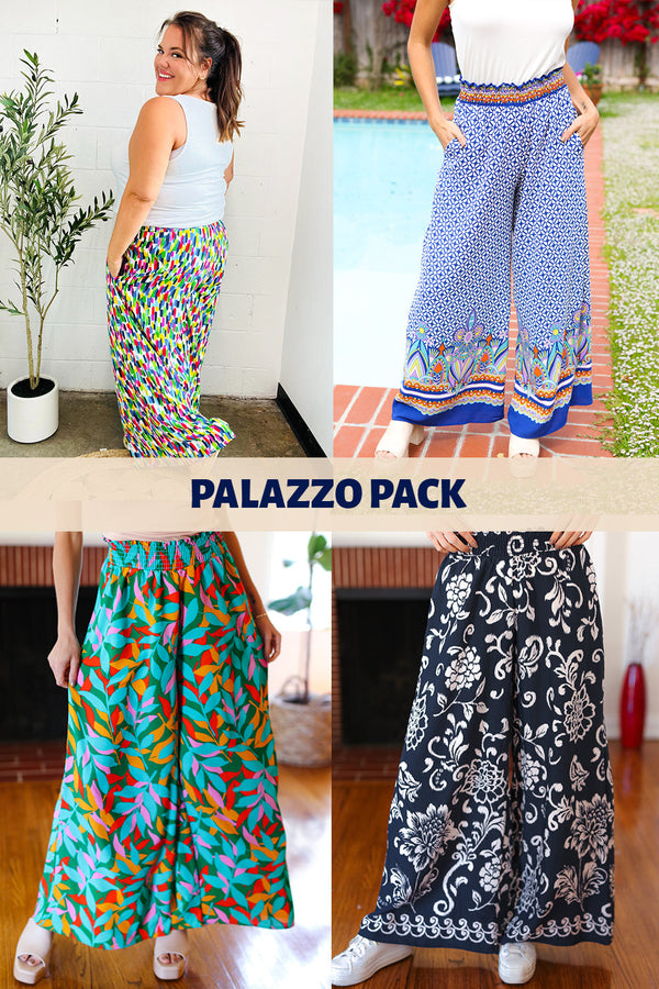 Everyday Palazzo Pants Mystery 3 Pack -SALE-