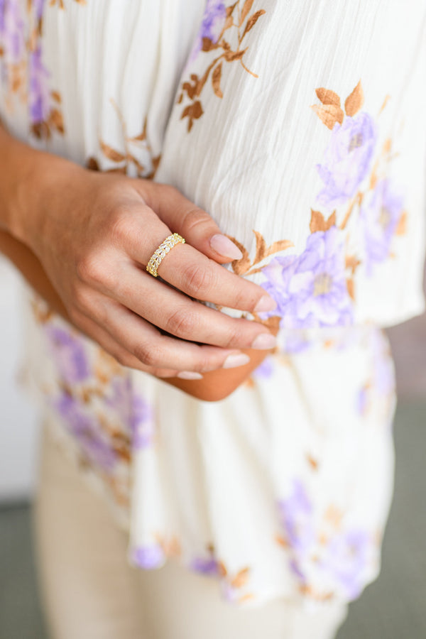 18k Gold Perfect Pearlescence Ring