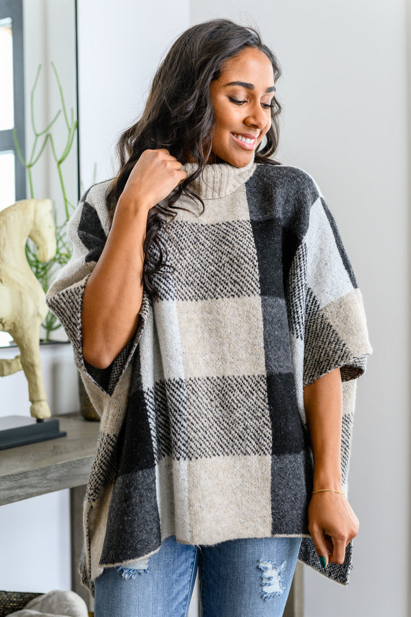 Chunky Knit Sweater Your Next Favorite Roll Neck Sweater Poncho